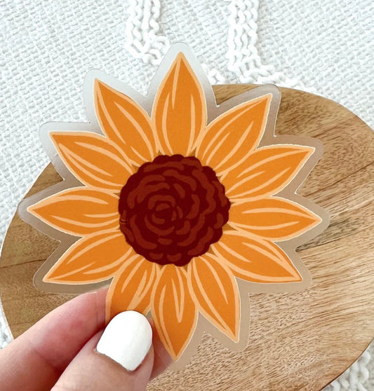 Sunflower Sticker