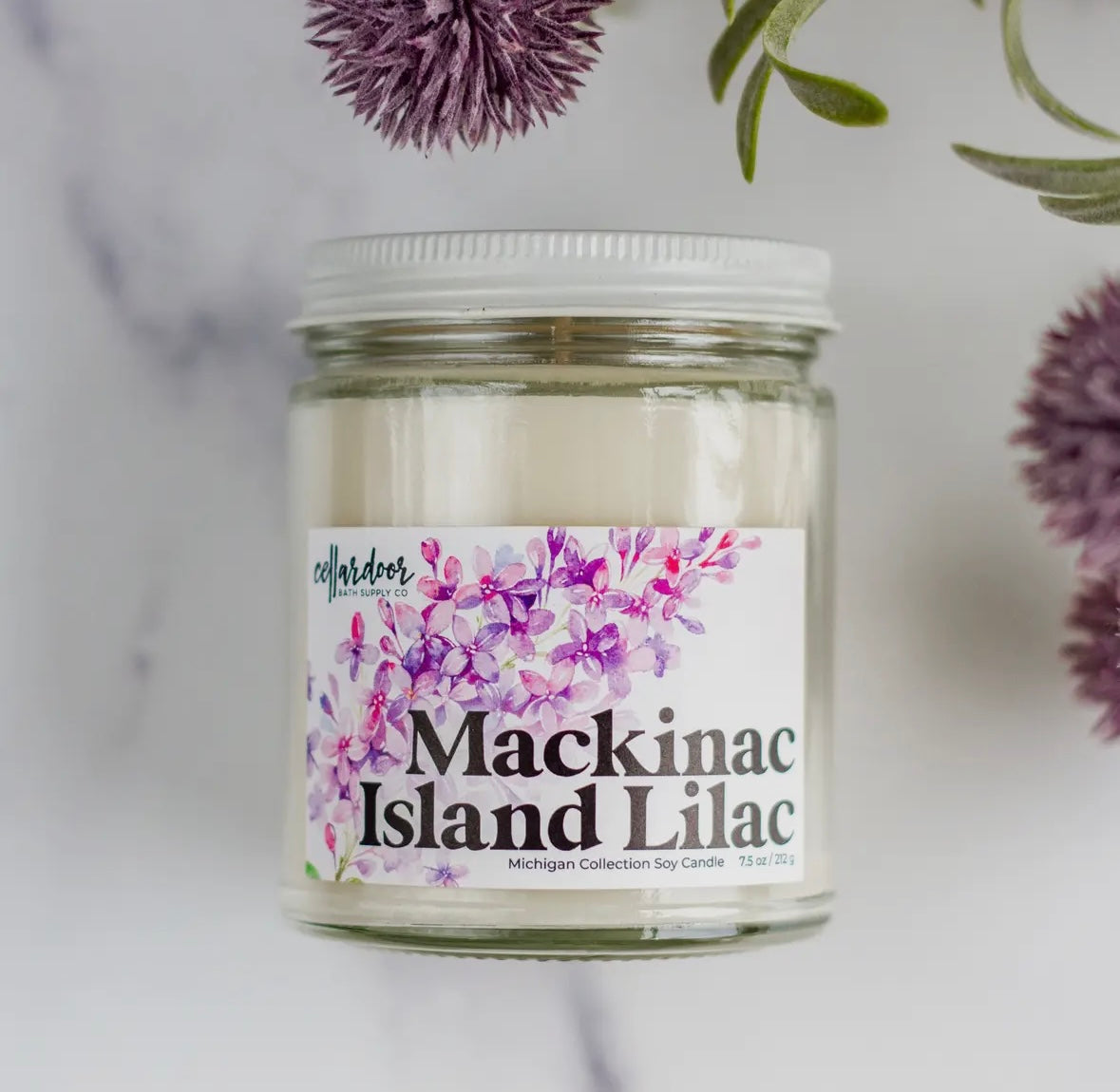 Mackinac Island Lilac Candle