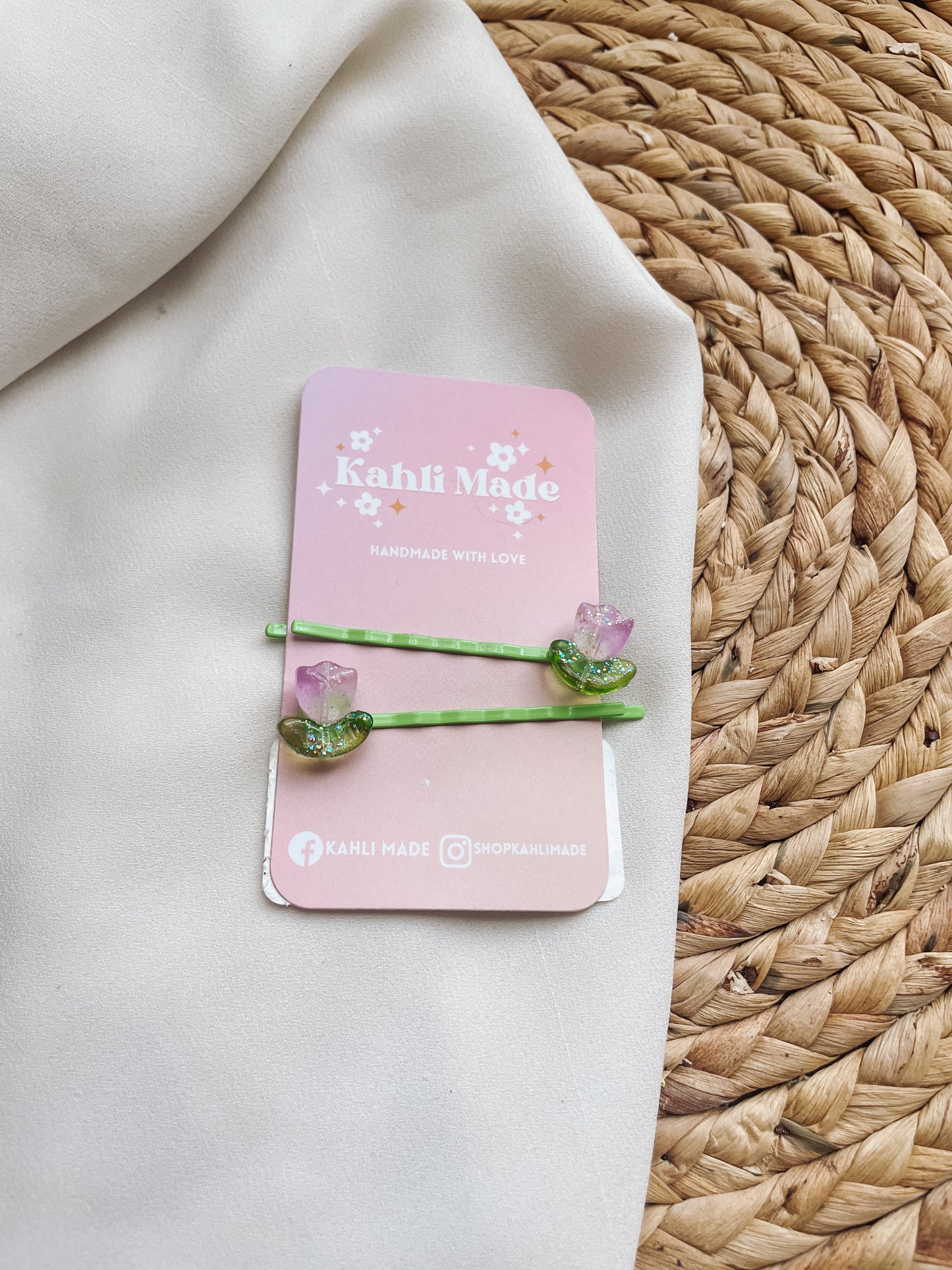 Tulip Hair Pins