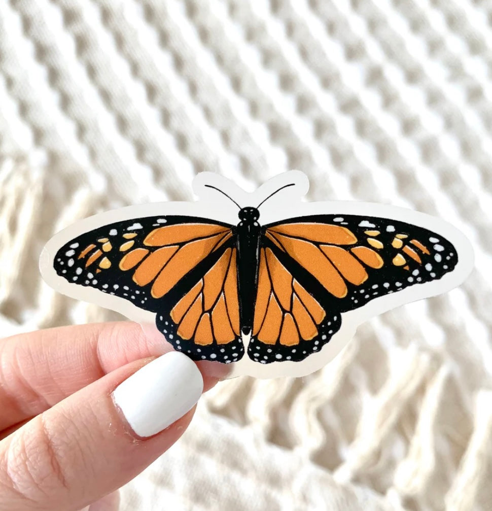 Monarch Butterfly Sticker