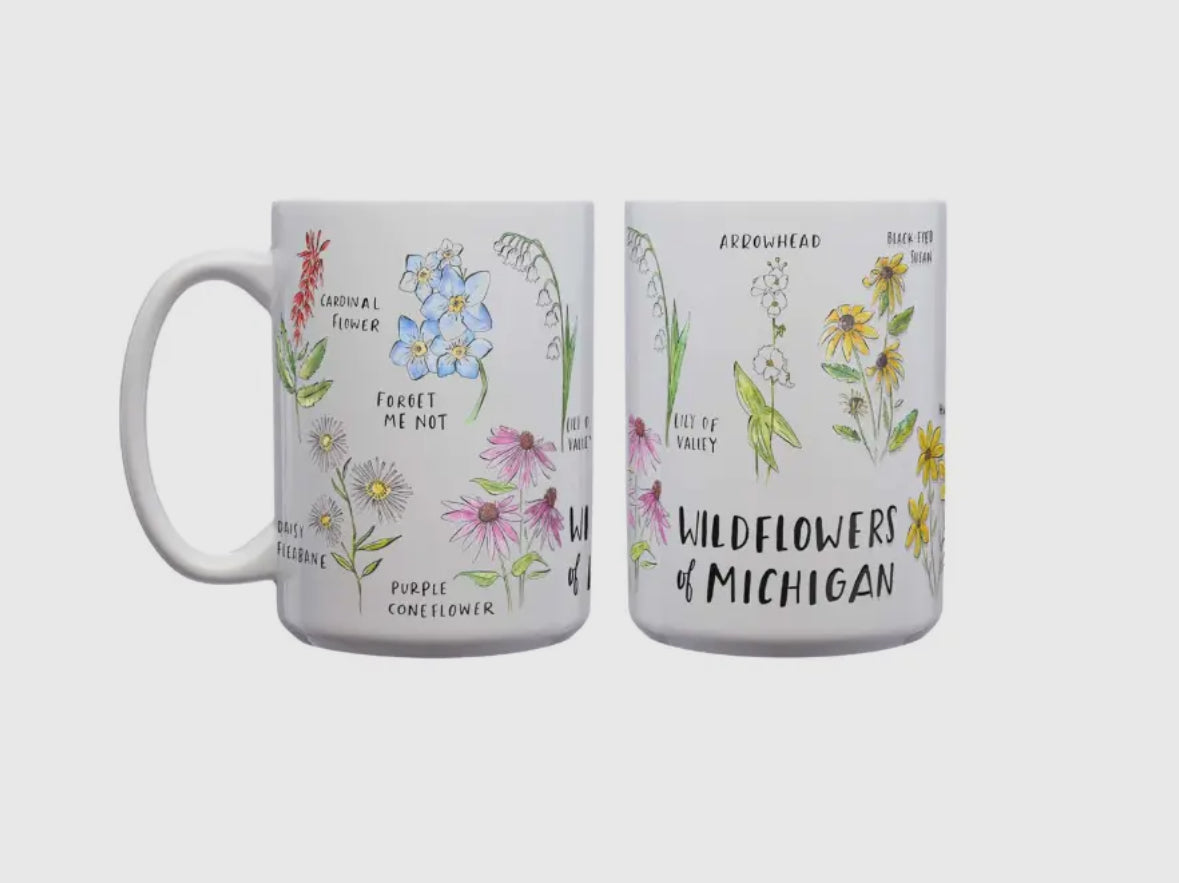 Wildflowers of Michigan Mug