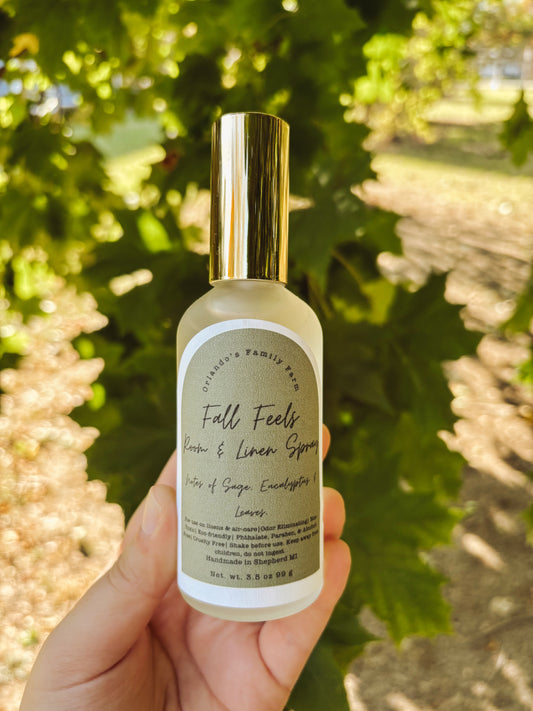 Natural, Locally Made, Room Spray