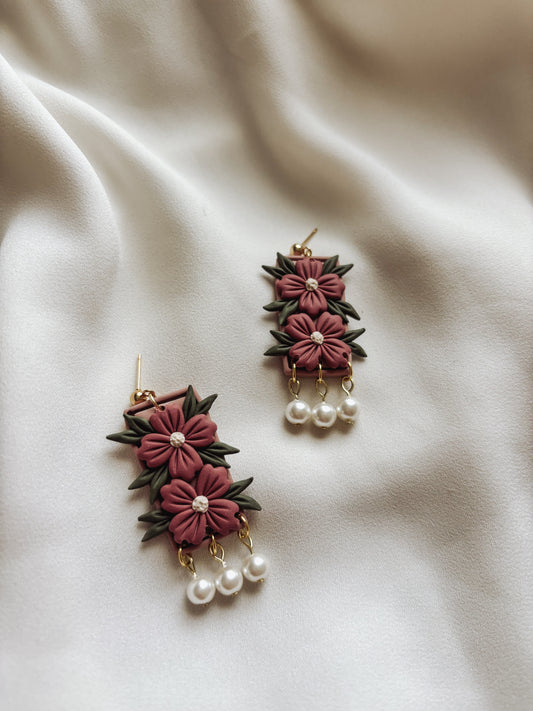 Autumn “Daphne” Earrings, Bridgerton-Inspired