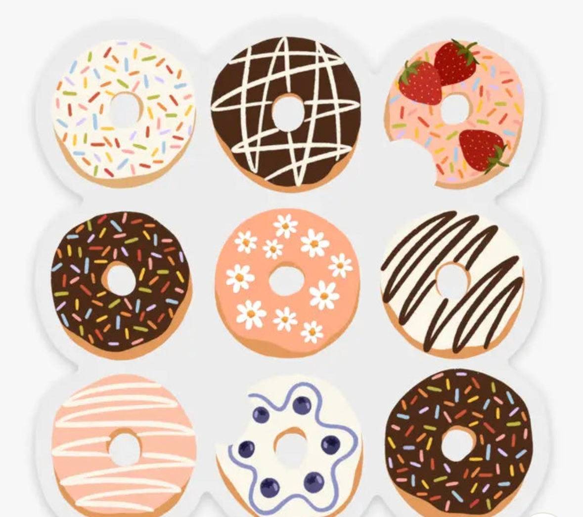 Donut Sticker