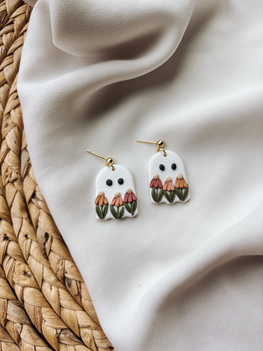 Daisy Ghost Earrings