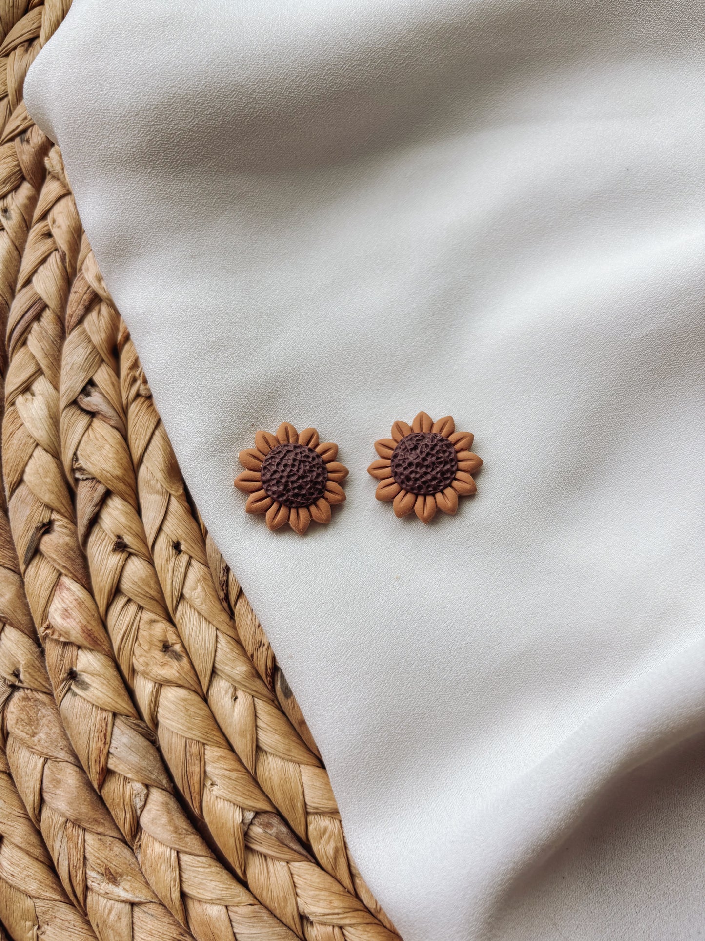 Sunflower Stud Earrings