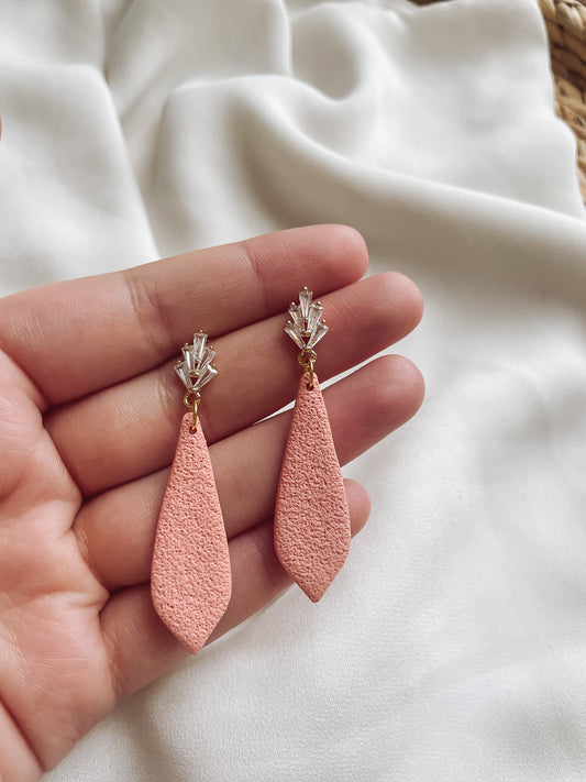 "The Diamond of the Season" I The Bridgerton-Inspired Collection I Handmade Clay Earrings