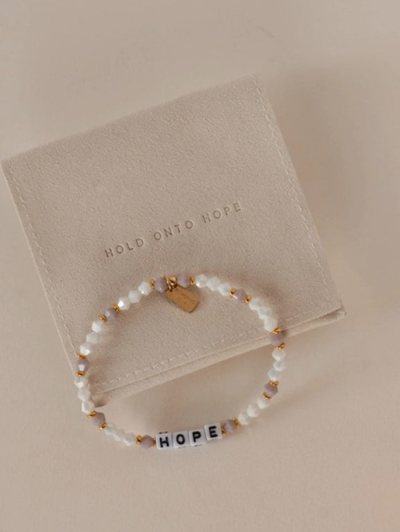 Hope Bracelet with Bible Verse Pouch