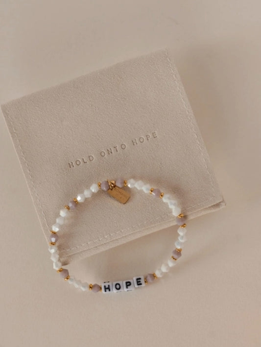 Hope Bracelet with Bible Verse Pouch