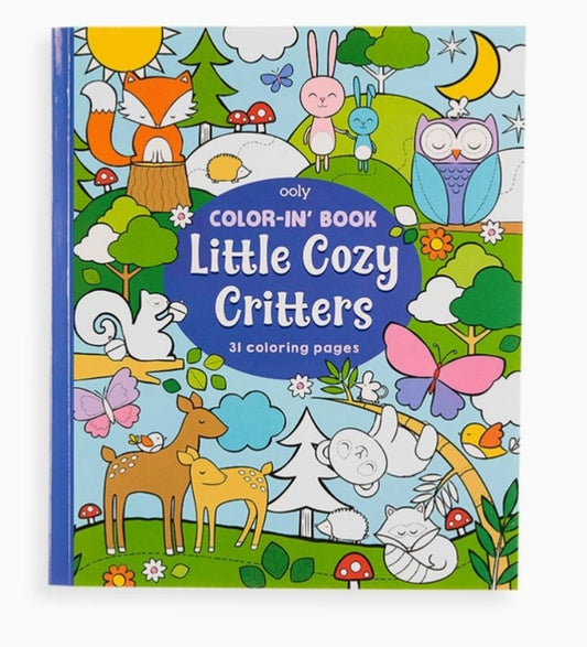 Coloring Book I Little Cozy Critters