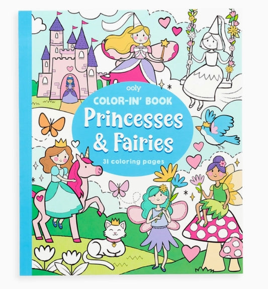 Coloring Book I Princesses & Fairies